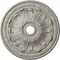 Ekena Millwork Flagstone Ceiling Medallion (Fits Canopies up to 3 7/8"), 30"OD x 3 7/8"ID x 3 1/4"P, Pot of Cream CM30FLPCF - alternate 1